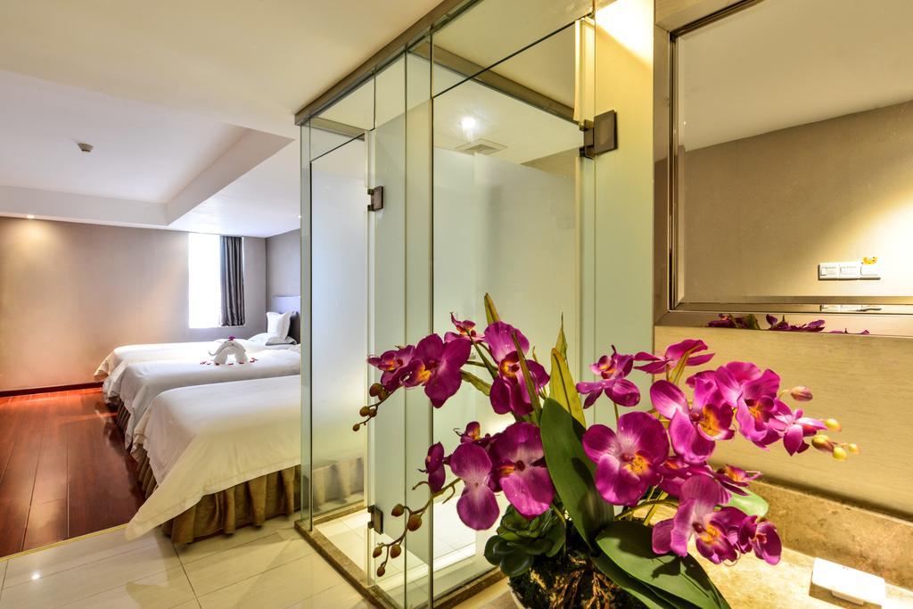 Yingshang Hotel Gangding Longkou West กวางโจว ภายนอก รูปภาพ