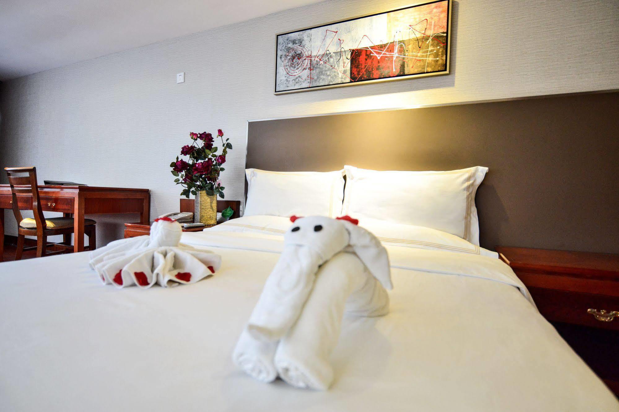Yingshang Hotel Gangding Longkou West กวางโจว ภายนอก รูปภาพ