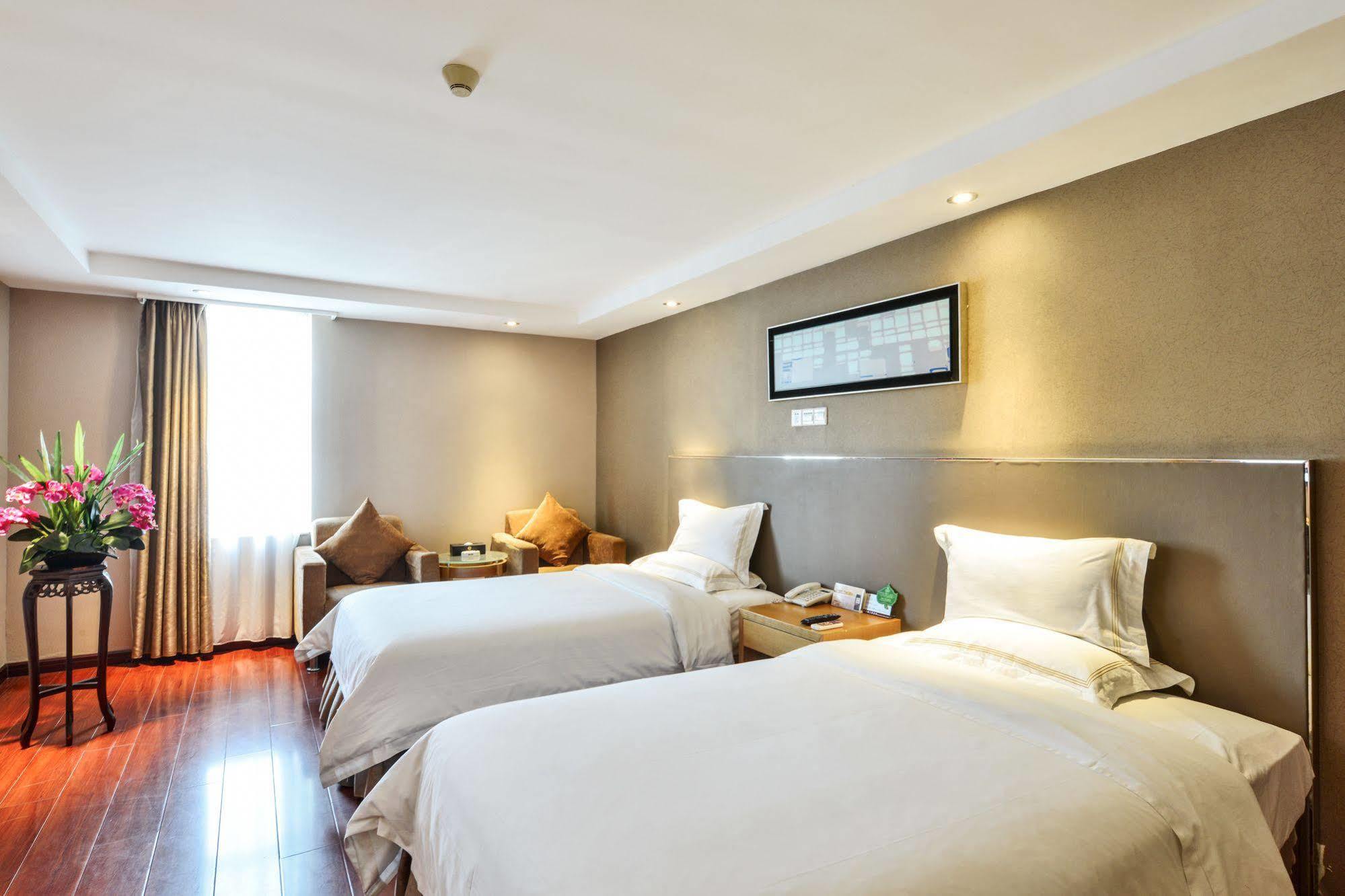 Yingshang Hotel Gangding Longkou West กวางโจว ภายนอก รูปภาพ